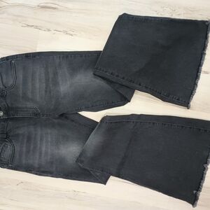 Women's Black Flared Jeans